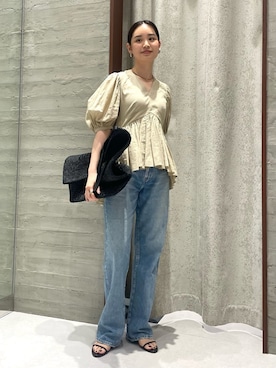 「CXC（シーエックスシー）のアイテム」を使った、ayanoさん（レディース・160cm）の春コーディネート