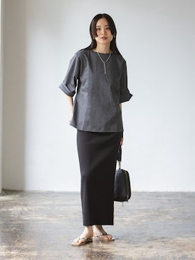 「Ch!iii BAG（チーバック）のアイテム」を使った、ayanoさん（レディース・160cm）の夏コーディネート