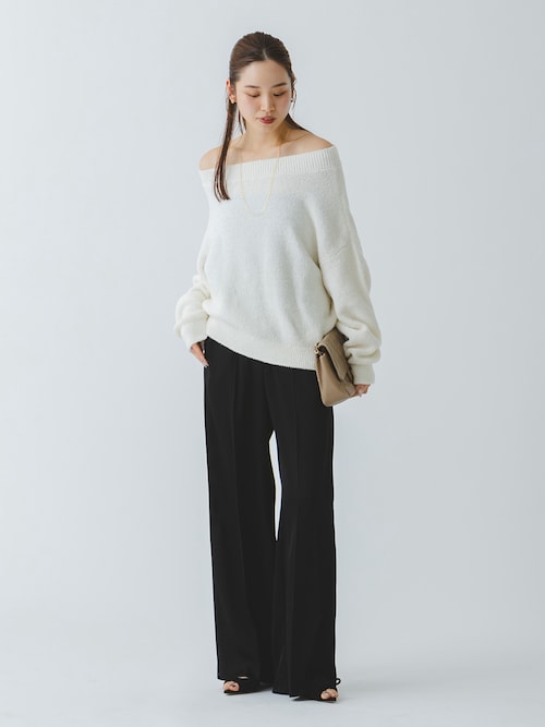 追加》ドライミックスモールニットプルオーバー（ニット/セーター