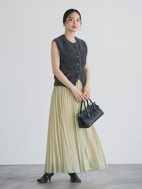 「Noble（ノーブル）のアイテム（トップス）」を使った、ayanoさん（レディース・160cm）の秋コーディネート