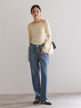 「Noble（ノーブル）のアイテム（トップス）」を使った、ayanoさん（レディース・160cm）の秋コーディネート