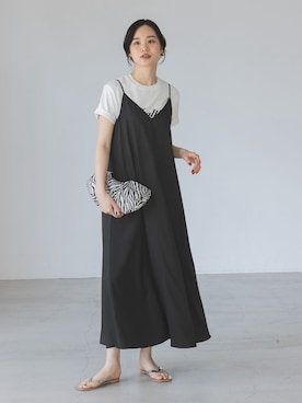 追加》ビンテージツイルコンフォータブルキャミワンピース 5を使った