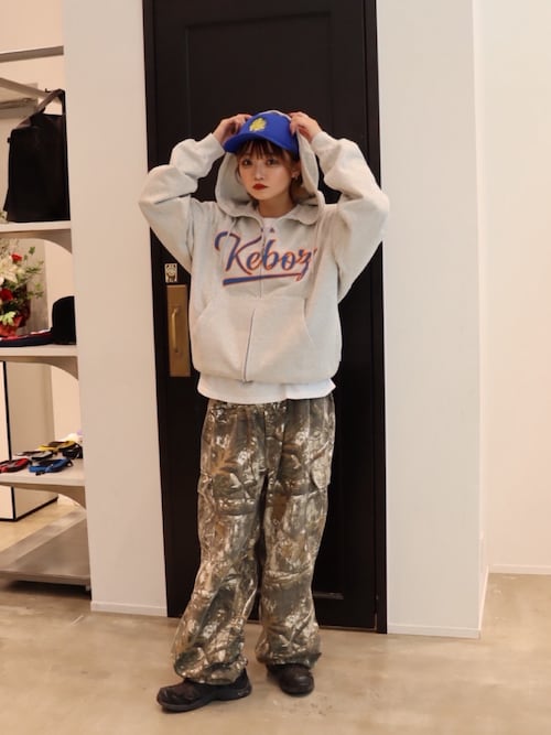 KEBOZ（ケボズ） パーカー ICON SWEAT FULL ZIP HOODIE メンズ