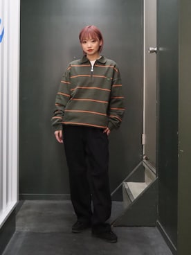 Moeさん（レディース・161cm）の冬コーディネート