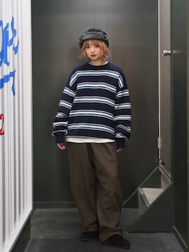 Moeさん（レディース・161cm）の冬コーディネート