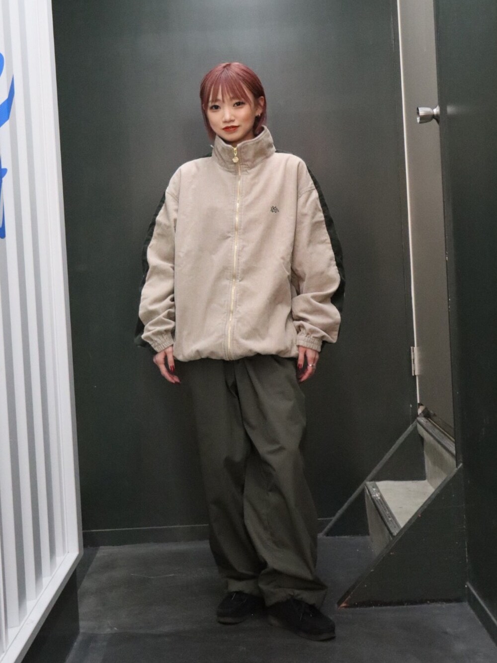 Keboz コーデュロイトラックジャケット パンツ セットアップ