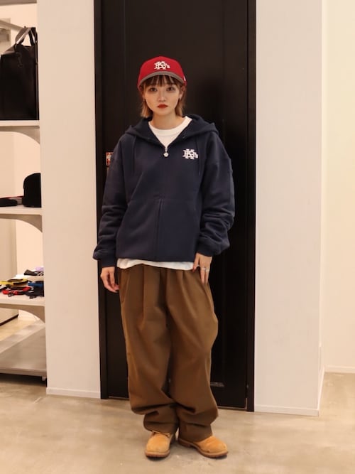 EFG WAFFLE LINING SWEAT FULL ZIP HOODIE（パーカー）｜KEBOZ（ケボズ