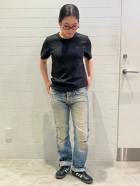 「サンバ」｜「アイテム（Tシャツ/カットソー）」を使った、RWさん（レディース・158cm）の夏コーディネート