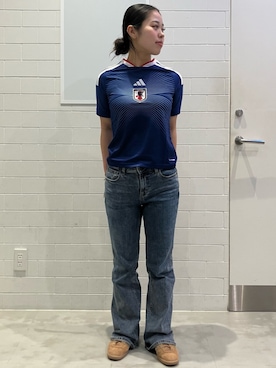 RWさん（骨格ナチュラル・レディース・158cm）の秋コーディネート