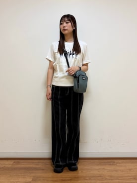 「AIGLE（エーグル）のアイテム」を使った、TSUBASAさん（レディース・164cm）の春コーディネート