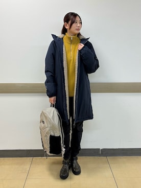 「アイテム（レインシューズ）」を使った、TSUBASAさん（レディース・164cm）の秋コーディネート
