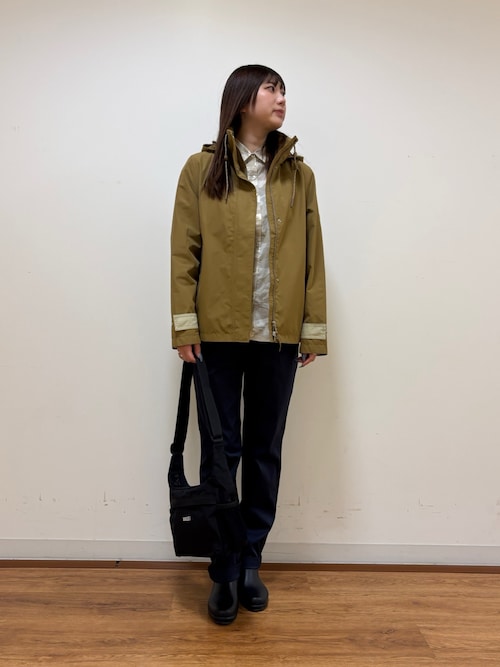 AIGLE / エーグル オールオーバーリバティープリントロングスリーブシャツ サイドスリット オールオーバーリバティープリントロングスリーブシャツ サイド