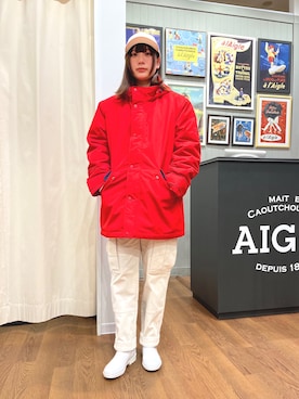 TSUBASAさんの（AIGLE | エーグル）を使ったコーディネート