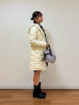 「AIGLE（エーグル）のアイテム（ジャケット/アウター）」を使った、TSUBASAさん（レディース・164cm）の秋コーディネート