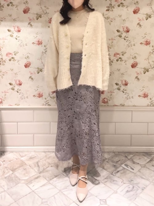 #新品#dazzlin#スパンコール レース マーメイド スカート dazzlin スカート スパンコールレースマーメイドスカート