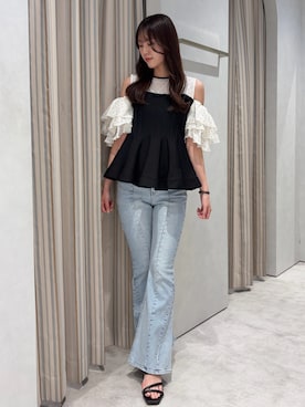 「dazzlin（ダズリン）のアイテム」を使った、maiさん（レディース・163cm）の春コーディネート