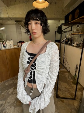 「アイテム（キャミソール）」を使った、imananikuyさん（レディース・168cm）の秋コーディネート