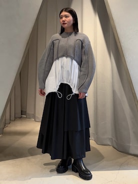 ERIKAさん（レディース・164cm）の冬コーディネート