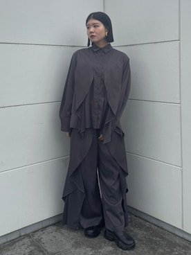 ERIKAさん（骨格ナチュラル・レディース・164cm）の秋コーディネート