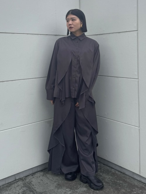 セール】WAVE RAFFLE SHIRT【セットアップ着用可能】 / ウェーブ