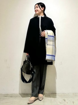 土倉さん(レディース・154cm)の冬コーディネート