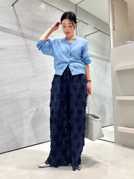 土倉さん（レディース・154cm）の夏コーディネート