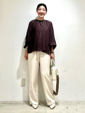 土倉さん(レディース・154cm)の秋コーディネート