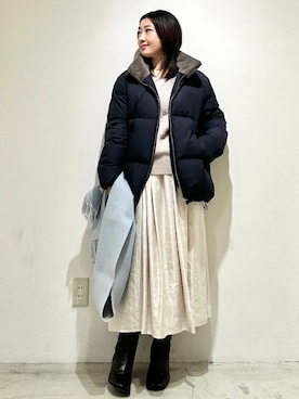 土倉さん（レディース・154cm）の冬コーディネート