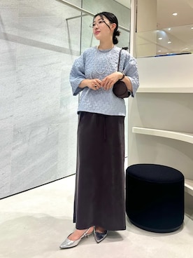 土倉さん（レディース・154cm）の夏コーディネート