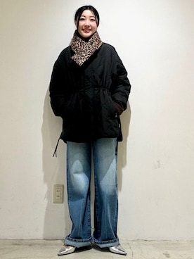 土倉さん（レディース・154cm）の冬コーディネート