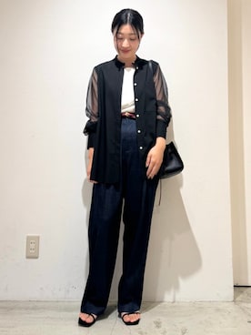 土倉さん（レディース・154cm）の夏コーディネート