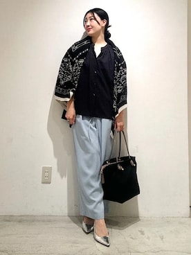 土倉さん(レディース・154cm)の春コーディネート