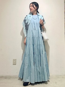 土倉さん（レディース・154cm）の春コーディネート