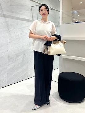 土倉さん（レディース・154cm）の夏コーディネート