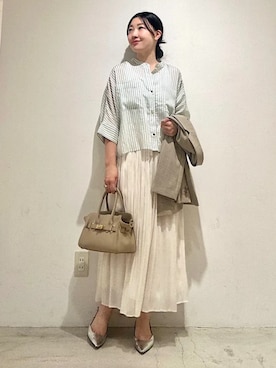 土倉さん(レディース・154cm)の春コーディネート