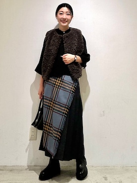 土倉さん(レディース・154cm)の秋コーディネート