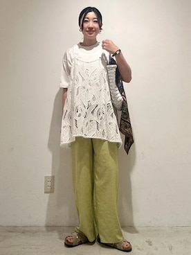 土倉さん(レディース・154cm)の春コーディネート