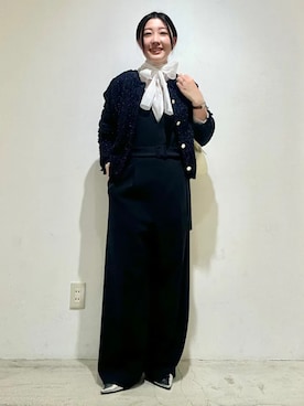 「Beau're（ヴュレ）のアイテム」を使った、土倉さん（レディース・154cm）の春コーディネート