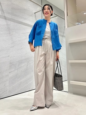 土倉さん(レディース・154cm)の夏コーディネート