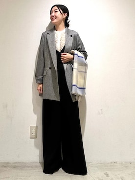 土倉さん(レディース・154cm)の冬コーディネート