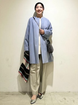 土倉さん(レディース・154cm)の冬コーディネート