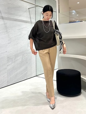 土倉さん(レディース・154cm)の夏コーディネート