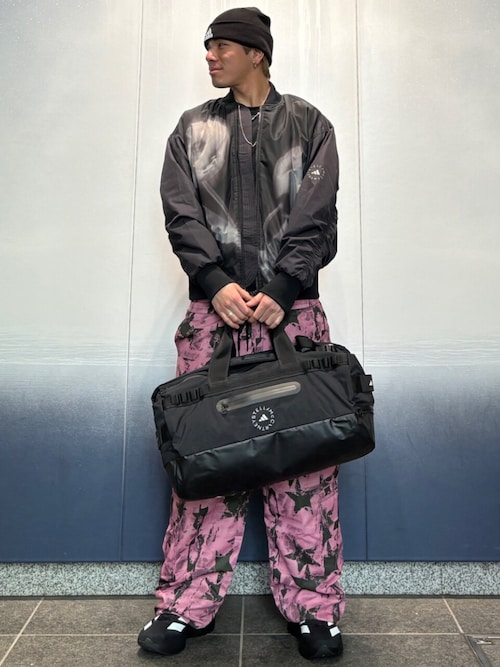 adidas by Stella McCartney プリント柄ウーブン ボンバー【adidas by