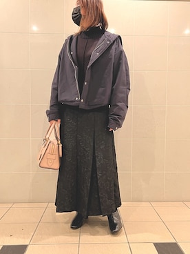 「ECCO（エコー）のアイテム」を使った、keikoさん（レディース・159cm）の春コーディネート