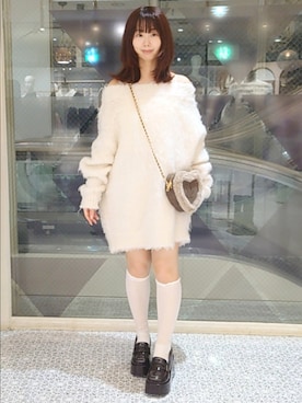 「one after another NICE CLAUP（ワンアフターアナザーナイスクラップ）のアイテム」を使った、ばらさん（骨格ウェーブ・レディース・152cm）の秋コーディネート