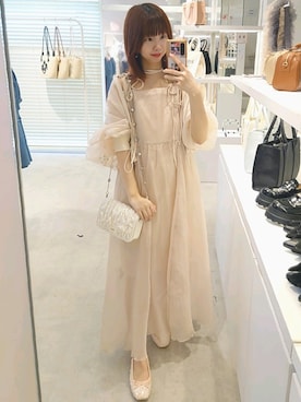 「152cm」｜「アイテム（ブルゾン）」を使った、ばらさん（レディース・152cm）の春コーディネート