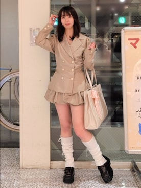 ばらさん（レディース・152cm）の冬コーディネート