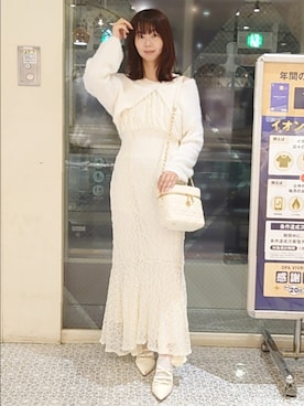 「one after another NICE CLAUP（ワンアフターアナザーナイスクラップ）のアイテム」を使った、ばらさん（骨格ウェーブ・レディース・152cm）の秋コーディネート