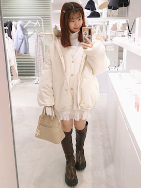 ばらさん(レディース・152cm)の冬コーディネート