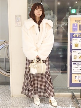 「アイテム（その他アウター）」を使った、ばらさん（レディース・152cm）の冬コーディネート